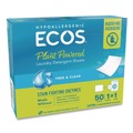 Cleaning & Janitorial Supplies | ECOS 9537/EA Liquidless Laundry Detergent Sheets - Free and Clear image number 2