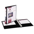 Office Jansan | Avery 27725 8.5 in. x 5.5 in. 0.5 in. Capacity 3 Rings Mini Size Durable View Binder with Round Rings - Black image number 0