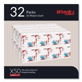 Office Jansan | WypAll 35025 X50 12-1/2 in. x 10 in. 1/4 Fold Cloths - White (26/Pack, 32 Packs/Carton) image number 2