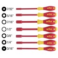 Hand Tool Sets | Wiha Tools 32294 (7-Piece) Insulated SoftFinish Inch Nut Driver Set image number 3