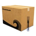 Cutlery | Boardwalk BWKFORKHWPSBIW Heavyweight Wrapped Polystyrene Plastic Fork Cutlery - Black (1000/Carton) image number 0