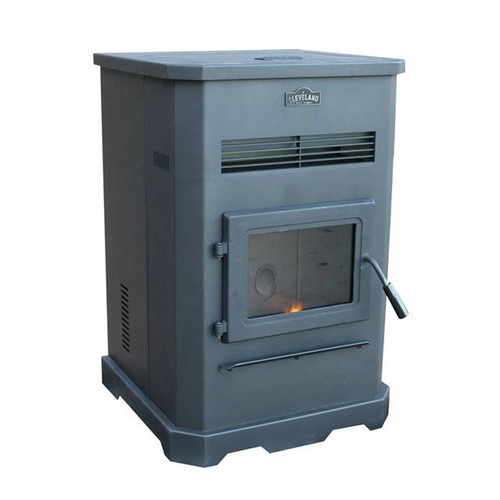 Cleveland Iron Works F500205 49,000 BTU Large Pellet Stove | CPO Outlets