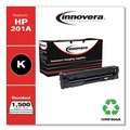Ink & Toner | Factory Reconditioned Innovera IVRF400A 1500 Page-Yield Remanufactured Replacement for HP 201A Toner - Black image number 1