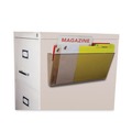 Office Jansan | Storex 70326U06C 16 in. x 4 in. x 7 in. Unbreakable Magnetic Wall Legal/Letter File - Smoke image number 3