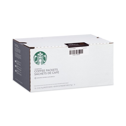 Food Service | Starbucks 12411956 2.7 oz Packet Coffee - Caffe Verona (72/Carton) image number 0