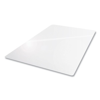 Floortex Cleartex Ultimat 48 in. x 60 in. Polycarbonate Chair Mat for Low/Medium Pile Carpet - Clear
