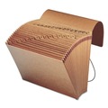 Office Jansan | Smead 70168 1/15-Cut Tab 1 to 31 Indexed Expanding Files with Elastic Cord Closure - Letter, Kraft image number 3
