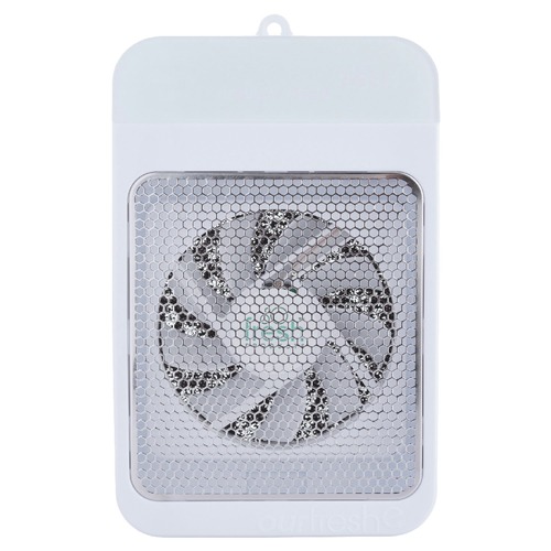 Odor Control | Fresh Products OFE-F-000I006M ourfreshE 2.71 in. x 4.19 in. x 6.68 in. Dispenser - White (6/Carton) image number 0