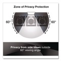 Office Jansan | 3M PF195W9B 16:9 Frameless Blackout Privacy Filter for 19.5 in. Widescreen Monitor - Black image number 3