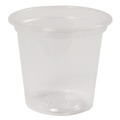 Cups and Lids | World Centric CPCS1SN PLA Clear Cold Cups 1 oz Plastic Clear 3000/Carton image number 0