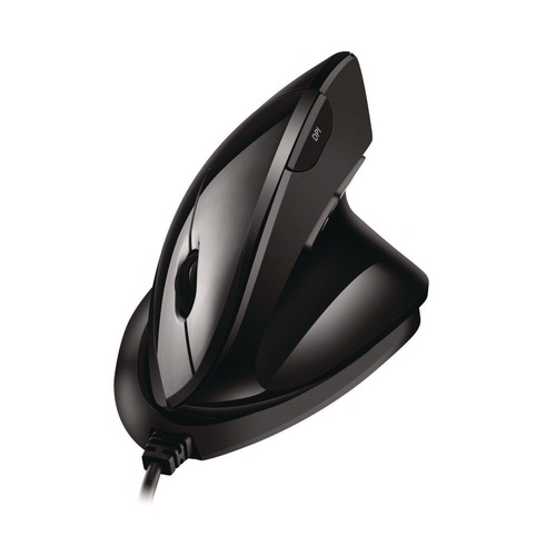 Office Electronics & Batteries | Adesso IMOUSE V3 iMouse V3 USB Right Hand Use TAA Adjustable Vertical Ergonomic Mouse - Black image number 0