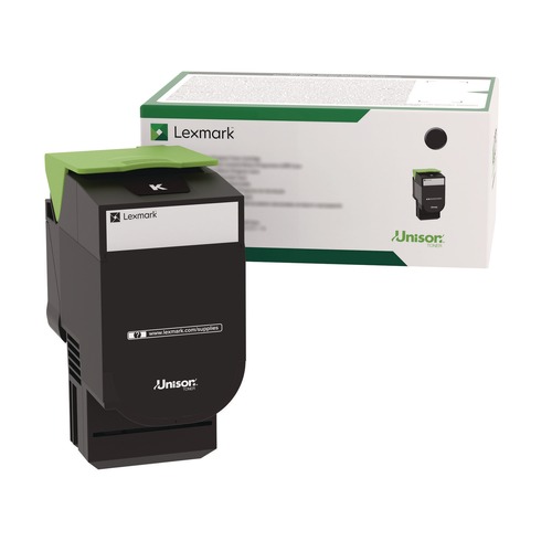 Ink & Toner | Lexmark 80C00KG 80C00KG 1,000 Page-Yield Toner - Black image number 0