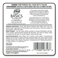 Cleaning & Janitorial Supplies | Dial Professional 16714EA 1.2 Liter Basics Hypoallergenic Foaming Hand Wash Refill for FIT Manual Dispenser - Honeysuckle Scent image number 3