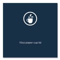 Food Service | FLAVIA 25200019 10 oz. Hot Beverage Paper Cup Lids Fits FLAVIA 10 oz. Paper Cup - White (1000/Carton) image number 6