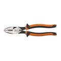 Pliers | Klein Tools 2139NEEINS 9 in. New England Nose Insulated Side Cutter Pliers with Knurled Jaws image number 0