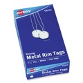 Office Jansan | Avery 14313 1.25 in. Diameter Heavyweight Stock Metal Rim Tags - White (500/Box) image number 0
