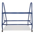 Utility Carts | Champion Sports BRC12 17.5 in. x 38 in. x 35.75 in. 132 lb Capacity Heavy-Duty Deluxe Ball Cart - Blue image number 0