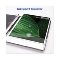 Office Jansan | Avery 79772 Heavy-Duty 1 in. Capacity 11 in. x 8.5 in. 3 Ring View Binder with DuraHinge and One Touch EZD Rings - Pacific Blue image number 7