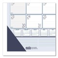Office Jansan | House of Doolittle 151 22 in. x 17 in. 12-Month (Jan-Dec 2026) Recycled Contempo Desk Pad Calendar - White/Blue Sheets/Blue Binding/Blue Corners image number 1