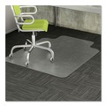 Office Jansan | Deflecto CM11112COM Economat 36 in. x 48 in. Occasional Use Lipped Chair Mat Roll For Low Pile Carpet - Clear image number 6