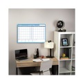  | AT-A-GLANCE PM233-28 30/60-Day 36 in. x 24 in. Undated Horizontal Erasable Wall Planner - White/Blue Sheets image number 3