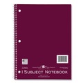 Notebooks & Pads | Roaring Spring 10322 10.5 in. x 8 in. Sheets 1-Subject Wirebound Notebook - Assorted Cover Colors (24/Carton) image number 1