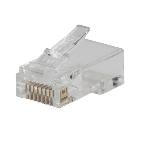 Electronics | Klein Tools VDV826-728 Pass-Thru RJ45-CAT5E Modular Data Plugs (10-Piece/Pack) image number 0