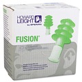 Ear Plugs | Howard Leight by Honeywell FUS30S-HP Corded Fusion Multiple-Use Earplug - Small, Green/Yellow (100 Pair/Box) image number 0