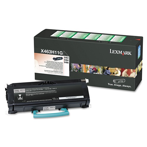 Ink & Toner | Lexmark X463H11G 9000 Page-Yield Return Program Toner - Black image number 0