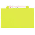 Office Jansan | Smead 14034 Pressboard Six-Section Top Tab Classification Folders - Letter, Yellow (10/Box) image number 2