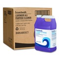 All-Purpose Cleaners | Boardwalk 053000-41ESSN 128 oz. Bottle All Purpose Cleaner - Lavender Scent (4/Carton) image number 1