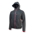 Heated Jackets | Craftsman CMXCGRAJ10GD1-XL 20V Lithium-Ion Cordless Men's Hybrid Heated Jacket (2 Ah) - X-Large, Black image number 0