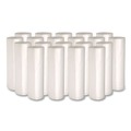 Trash Bags | Boardwalk Z4824RNKR01 10 Gallon 6 mic 24 in. x 23 in. Perforated Roll High-Density Can Liners - Natural (50 Bags/Roll, 20 Rolls/Carton) image number 0
