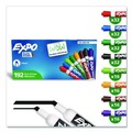 Washable Markers | EXPO 2003995A Low-Odor Chisel Tip Dry Erase Marker Office Value Pack - Assorted Colors (192/Pack) image number 0
