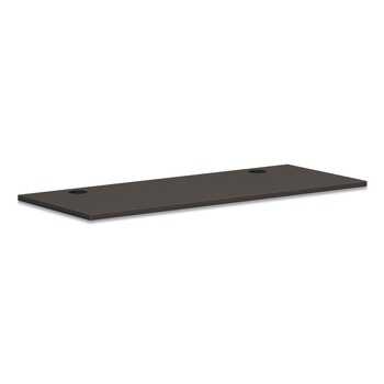 HON 60 in. x 24 in. Rectangular Mod Worksurface - Slate Teak