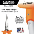 Hand Tool Sets | Klein Tools 33527 22-Piece 1000V General Purpose Insulated Tool Kit image number 5
