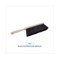 Cleaning Brushes | Boardwalk BWK5308 4.5 in. Brush 3.5 in. Tan Plastic Handle Polypropylene Counter Brush - Black image number 3