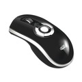 Office Jansan | Adesso IMOUSEP20 2.4 GHz Frequency 100 ft. Wireless Range Left/Right Hand Use Air Mouse Elite Wireless Presenter Mouse - Black image number 1