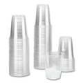 Cups and Lids | Karat C-KC12-S 12 oz. 92 mm Rim Diameter PET Plastic Cups - Clear (1000/Carton) image number 0