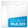Office Jansan | Ampad 20-816 Gold Fibre 1-Subject Project-Management Format Wirebound Project Notes Book With (84) 9.5 in. x 7.25 in. Sheets - Green Cover image number 1
