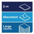 Paper Towels and Napkins | Tork 290092A Advanced Matic 7.7 in. x 525 ft. 2-Ply Hand Towel Roll - White (6/Carton) image number 6
