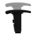 Office Jansan | Alera ALEIN49AKA10B Optional Height-Adjustable T-Arms for Essentia and Interval Series Chairs - Black (1-Pair) image number 3