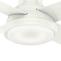Ceiling Fans | Casablanca 59431 54 in. Levitt Fresh White Ceiling Fan with LED Light Kit and Wall Control image number 5