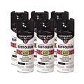 Painting | Rust-Oleum 376884 Stops Rust 5-in-1 Spray Paint, Gloss Black, 12 oz Aerosol Can, 6/Carton image number 0