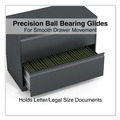  | Alera 25487 36 in. x 18.63 in. x 28 in. 2 Legal/Letter/A4/A5 Size Lateral File Drawers - Charcoal image number 3