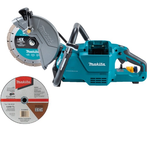 Concrete Saws | Makita GEC03Z 40V MAX XGT Brushless Lithium-Ion 9 in. Cordless Power Cutter with AFT and Electric Brake (Tool Only) image number 0