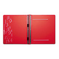 Office & Office Supplies | Charles Leonard 61603 11 in. x 8.5 in. 6 in. Capacity 2 Posts VariCap Expandable Binder - Red image number 1