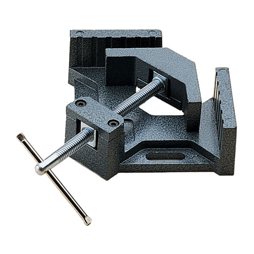 Clamps | Wilton 44324 90-Degree Angle Clamp, 4 in. Throat, 2-3/4 in. Miter Capacity, 1-3/8 in. Jaw Height, 2-1/4 in. Jaw Length image number 0