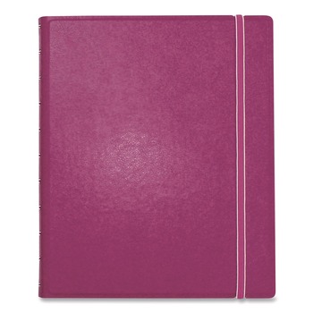 Filofax 17-Month: Aug 2025 to Dec 2026 10.88 in. x 8.5 in. Soft Touch Planner - Fuchsia Cover