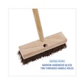 Customer Appreciation Sale - Save up to $60 off | Boardwalk BWK3110 10 in. Brush 2 in. Brown Palmyra Bristles Deck Brush Head image number 3
